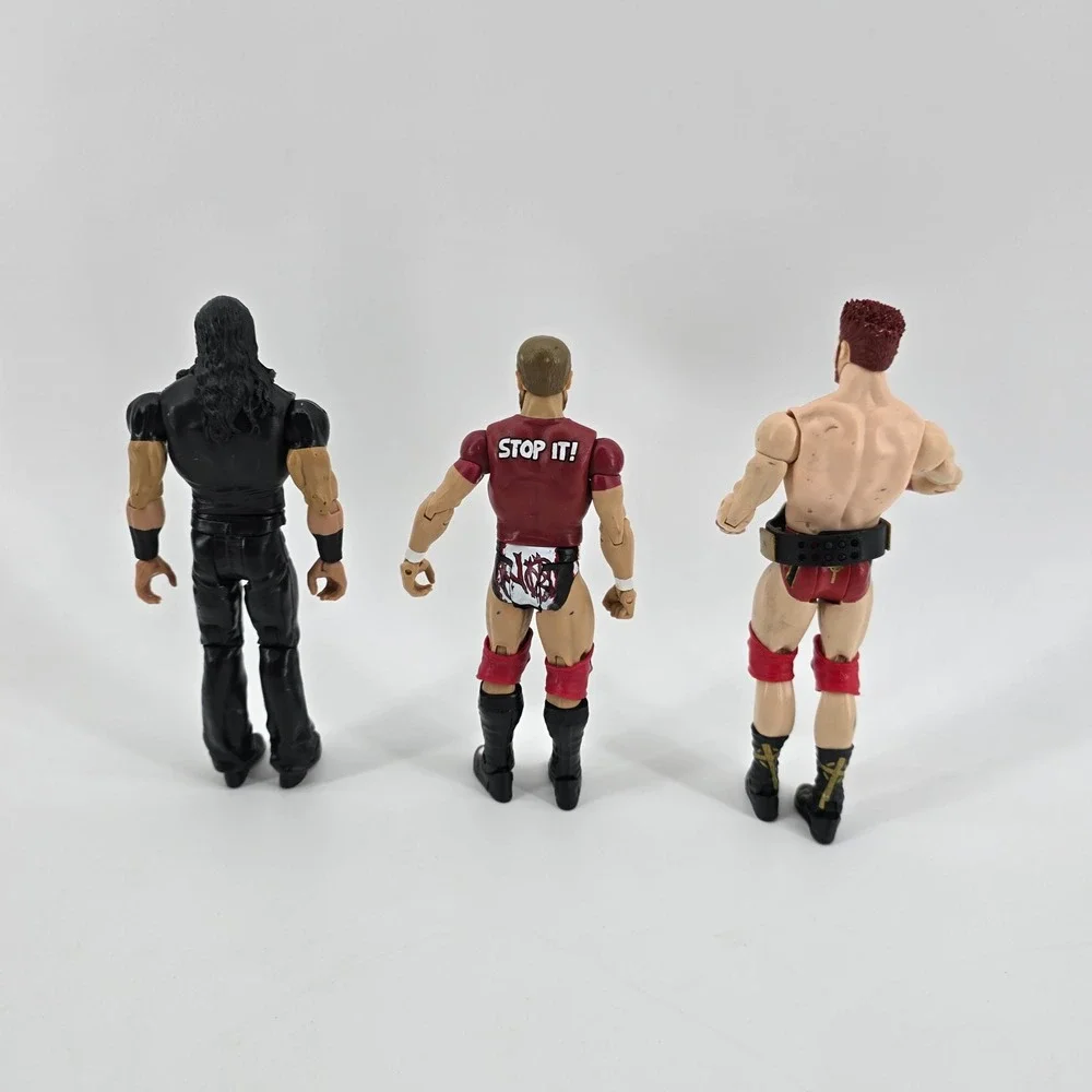 Mattel WWE Action Figure Lot Drew McIntyre Daniel Bryan Sheamus Multi 6in
